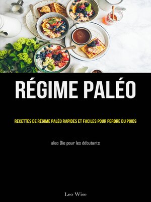 cover image of Régime paléo